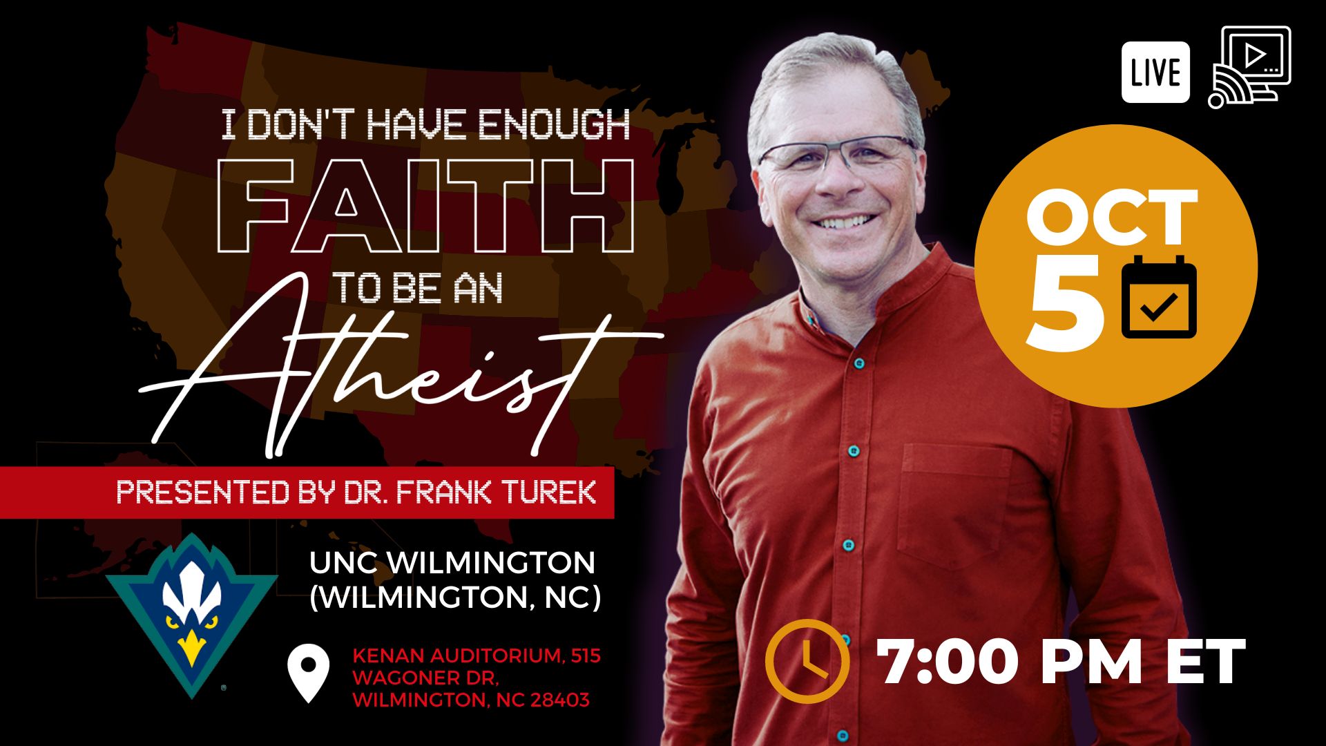 I Don't Have Enough Faith to Be an Atheist with Dr. Frank Turek