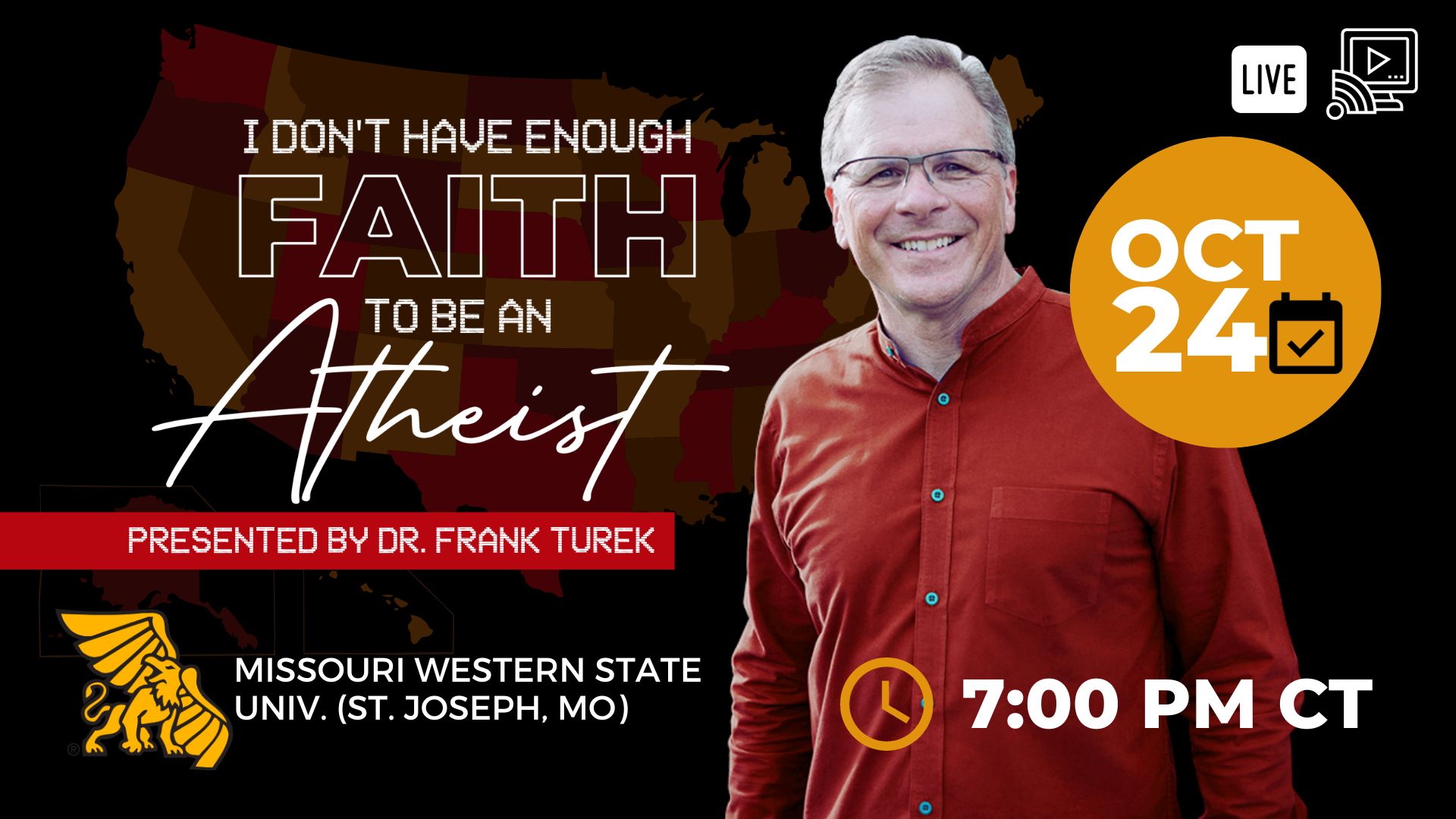 I Don't Have Enough Faith to Be an Atheist with Dr. Frank Turek