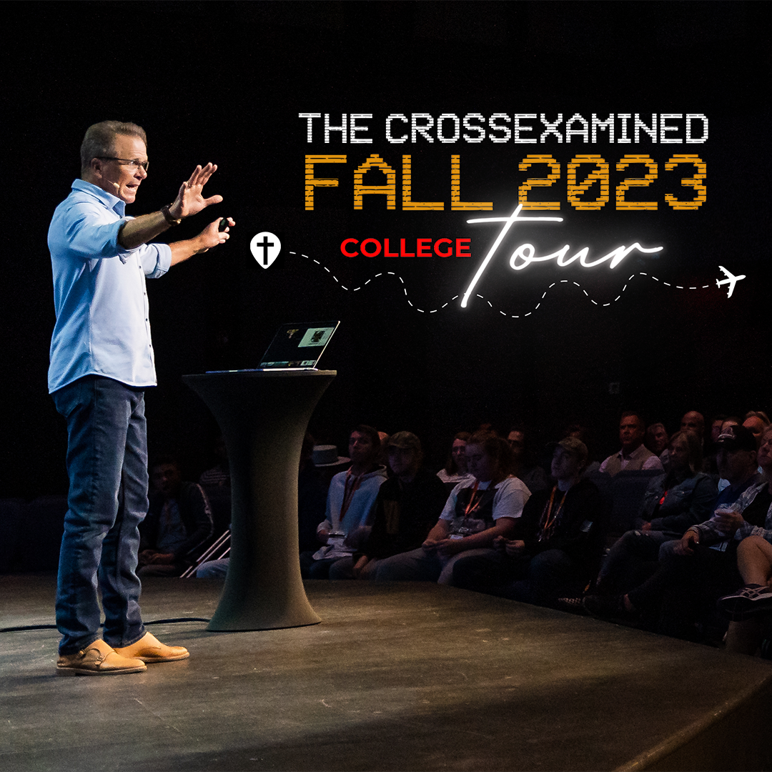 The CrossExamined Fall 2023 College Tour with Dr. Frank Turek