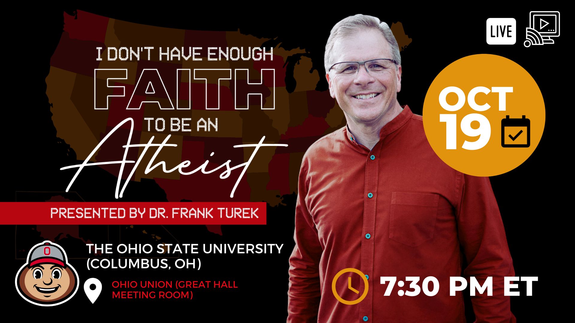 I Don't Have Enough Faith to Be an Atheist with Dr. Frank Turek